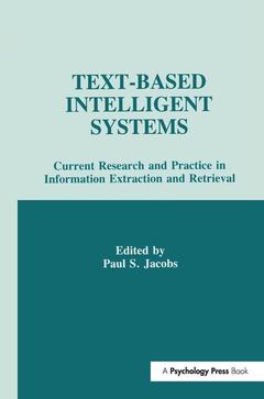 Couverture de l’ouvrage Text-based intelligent Systems