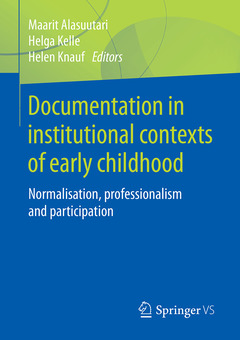 Couverture de l’ouvrage Documentation in Institutional Contexts of Early Childhood