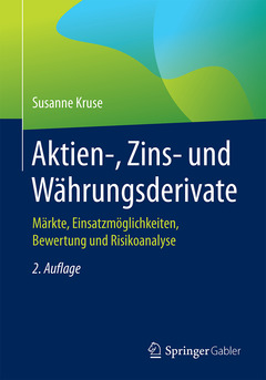 Cover of the book Aktien-, Zins- und Währungsderivate