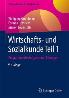 Couverture de l’ouvrage Wirtschafts- und Sozialkunde Teil 1