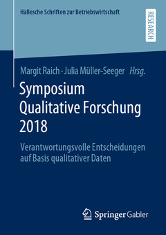 Couverture de l’ouvrage Symposium Qualitative Forschung 2018