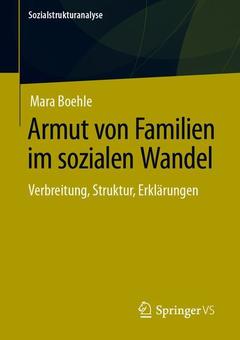 Couverture de l’ouvrage Armut von Familien im sozialen Wandel
