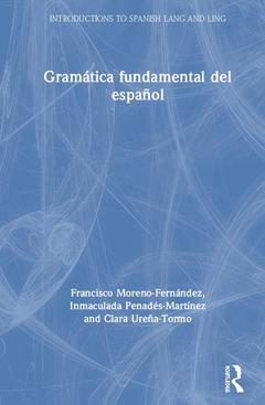 Couverture de l’ouvrage Gramática fundamental del español