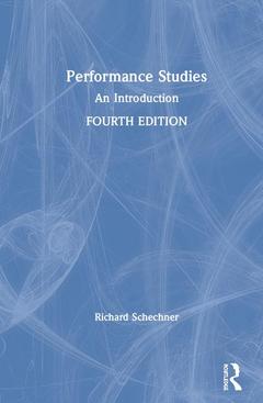 Couverture de l’ouvrage Performance Studies