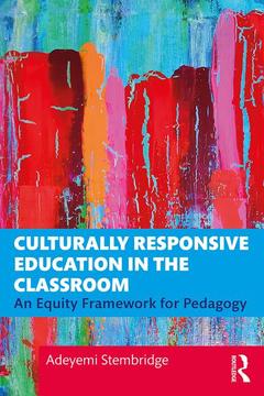 Couverture de l’ouvrage Culturally Responsive Education in the Classroom