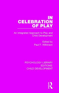 Cover of the book In Celebration of Play