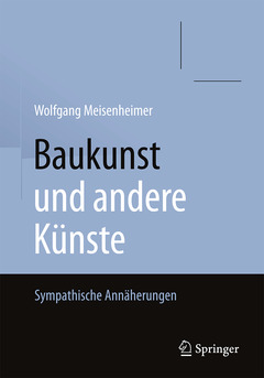 Couverture de l’ouvrage Baukunst und andere Künste
