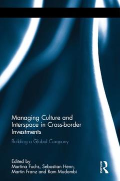 Couverture de l’ouvrage Managing Culture and Interspace in Cross-border Investments