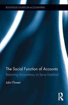 Couverture de l’ouvrage The Social Function of Accounts
