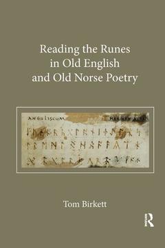 Couverture de l’ouvrage Reading the Runes in Old English and Old Norse Poetry