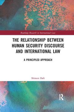 Cover of the book The Relationship between Human Security Discourse and International Law
