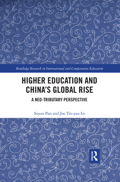 Cover of the book Higher Education and China’s Global Rise