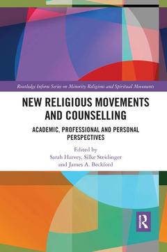 Couverture de l’ouvrage New Religious Movements and Counselling
