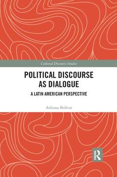 Couverture de l’ouvrage Political Discourse as Dialogue