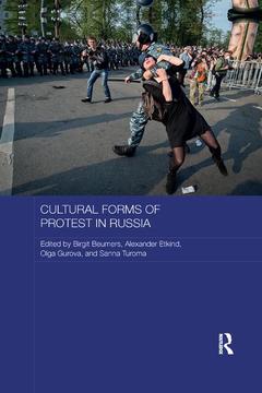 Couverture de l’ouvrage Cultural Forms of Protest in Russia