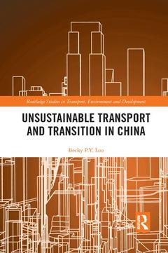 Cover of the book Unsustainable Transport and Transition in China