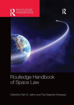 Cover of the book Routledge Handbook of Space Law