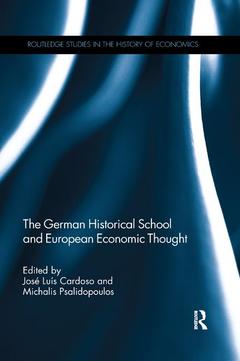Couverture de l’ouvrage The German Historical School and European Economic Thought