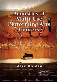 Couverture de l’ouvrage Acoustics of Multi-Use Performing Arts Centers