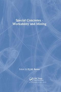 Couverture de l’ouvrage Special Concretes - Workability and Mixing