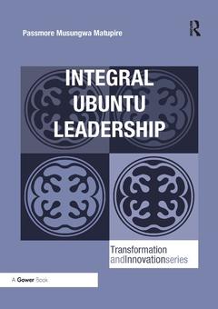 Couverture de l’ouvrage Integral Ubuntu Leadership