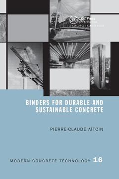 Couverture de l’ouvrage Binders for Durable and Sustainable Concrete