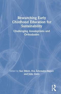 Couverture de l’ouvrage Researching Early Childhood Education for Sustainability