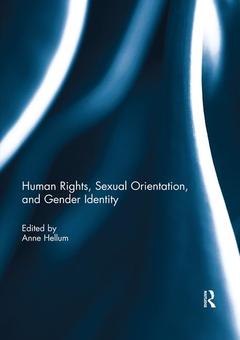 Couverture de l’ouvrage Human Rights, Sexual Orientation, and Gender Identity