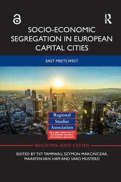 Couverture de l’ouvrage Socio-Economic Segregation in European Capital Cities