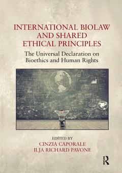 Cover of the book International Biolaw and Shared Ethical Principles