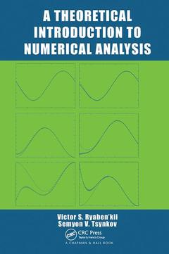 Couverture de l’ouvrage A Theoretical Introduction to Numerical Analysis