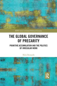 Couverture de l’ouvrage The Global Governance of Precarity