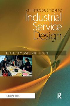 Couverture de l’ouvrage An Introduction to Industrial Service Design