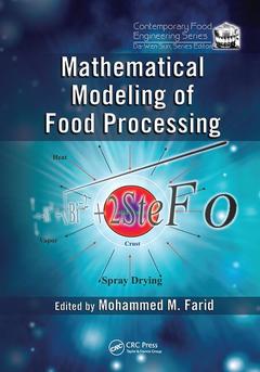 Couverture de l’ouvrage Mathematical Modeling of Food Processing