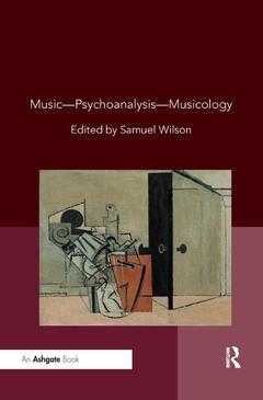 Couverture de l’ouvrage Music—Psychoanalysis—Musicology