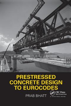 Couverture de l’ouvrage Prestressed Concrete Design to Eurocodes