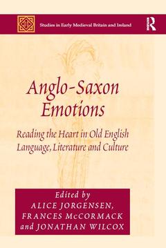Couverture de l’ouvrage Anglo-Saxon Emotions
