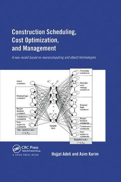 Couverture de l’ouvrage Construction Scheduling, Cost Optimization and Management