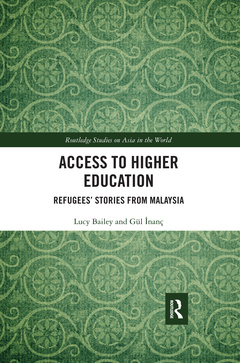 Couverture de l’ouvrage Access to Higher Education