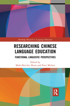Couverture de l’ouvrage Researching Chinese Language Education
