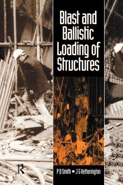 Couverture de l’ouvrage Blast and Ballistic Loading of Structures