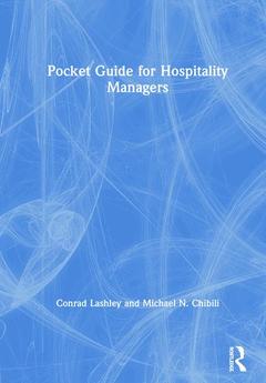Couverture de l’ouvrage Pocket Guide for Hospitality Managers
