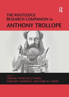 Cover of the book The Routledge Research Companion to Anthony Trollope