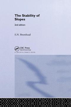 Couverture de l’ouvrage The Stability of Slopes