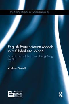 Couverture de l’ouvrage English Pronunciation Models in a Globalized World