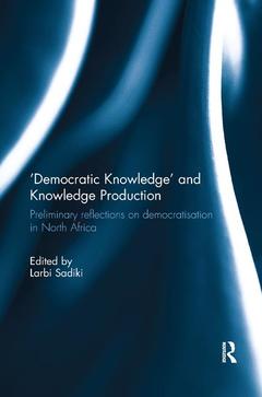 Couverture de l’ouvrage 'Democratic Knowledge' and Knowledge Production