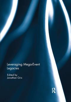 Couverture de l’ouvrage Leveraging Mega-Event Legacies