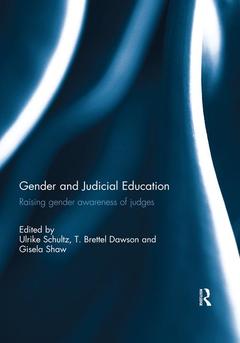 Couverture de l’ouvrage Gender and Judicial Education