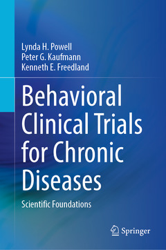 Cover of the book Behavioral Clinical Trials for Chronic Diseases