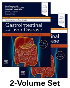 Couverture de l’ouvrage Sleisenger and Fordtran's Gastrointestinal and Liver Disease- 2 Volume Set